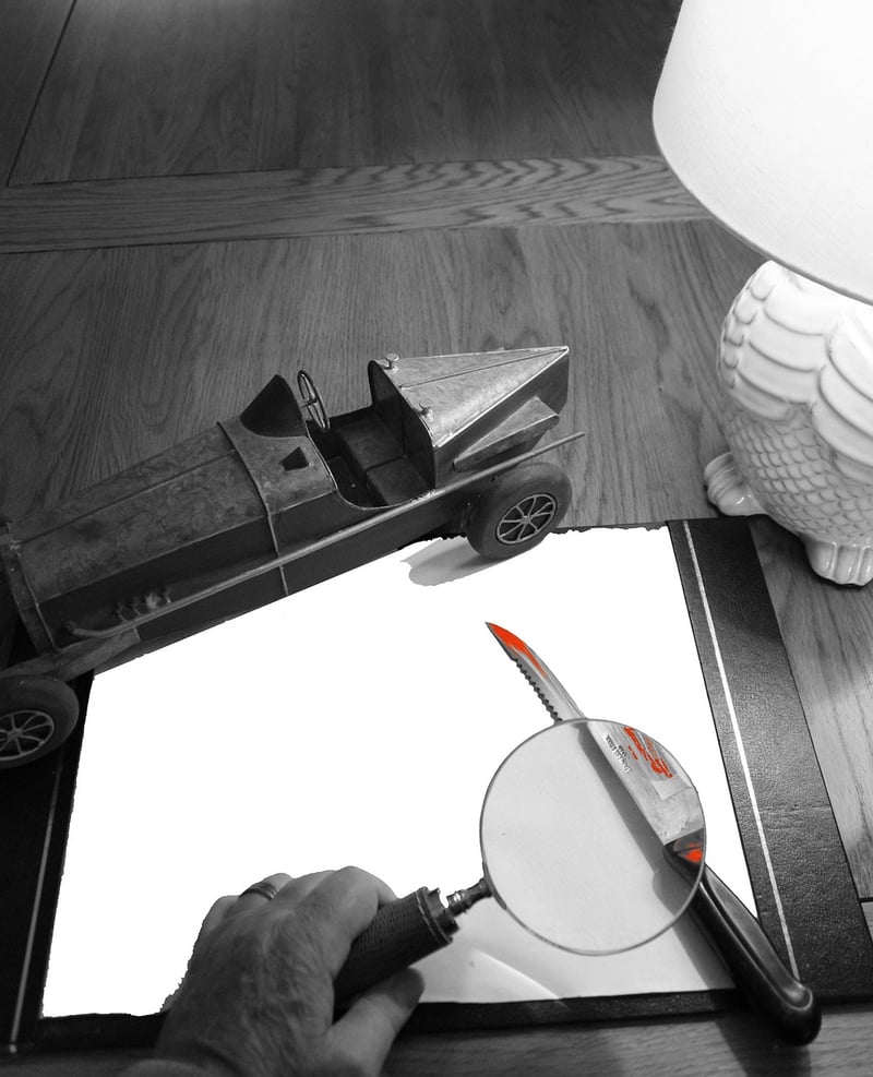 Magnifying Glass Detective Sleuth